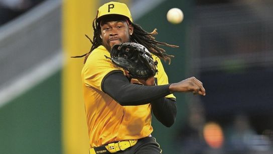 Pirates transitioning Cruz from shortstop to center field taken at PNC Park (Pirates)